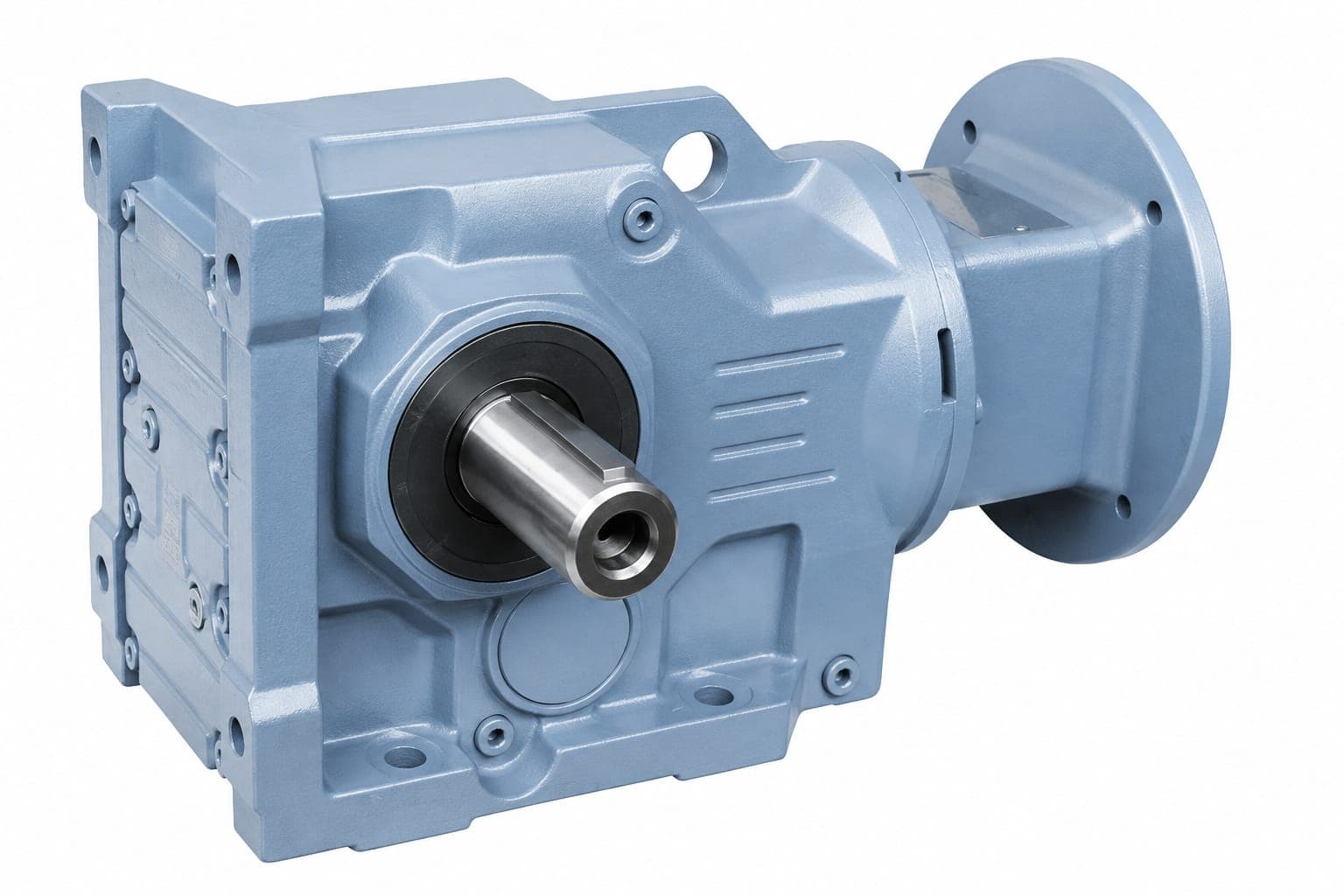 RK Series Heli-Bevel Gearboxes — product photograph